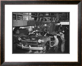 Mercury Automobile Assembly Line, 1946 Framed Giclee Print
