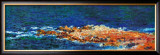 La Grande Bleue a Antibes, c.1888 (detail) Posters by Claude Monet