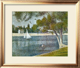 Seine at Grande Jatte Prints by Georges Seurat