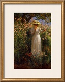 Summer's Day in the Flower Garden Pôsters por Robert Payton Reid