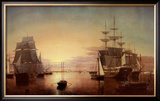 Boston Harbor Posters por Fitz Hugh Lane Boston Harbor Posters por Fitz Hugh Lane