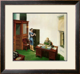 Office at Night Posters by Edward Hopper