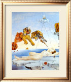 Dream Caused by the Flight of a Bee around a Pomegranate, c. 1944 Print by Salvador Dalí