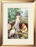 Victorian Fantasy Print by Arthur Drummond