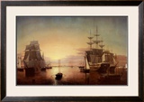 Boston Harbor Arte por Fitz Hugh Lane Boston Harbor Arte por Fitz Hugh Lane
