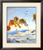 Dream Caused by the Flight of a Bee around a Pomegranate, c. 1944 Poster by Salvador Dalí