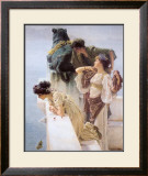 At Aphrodite's Cradle Poster by Sir Lawrence Alma-Tadema