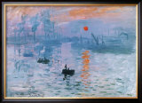 Impression Soleil Levant Posters by Claude Monet