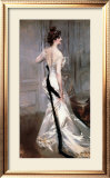 The Black Sash Print by Giovanni Boldini
