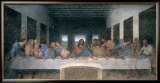 The Last Supper Art by Leonardo da Vinci 