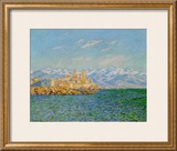 Old Fort At Antibes Posters by Claude Monet