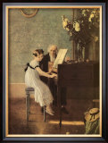 The First Piano Lesson Prints by Jules A. Muenier