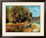 Chestnut Tree in Bloom Posters by Pierre-Auguste Renoir