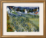 Vineyards at Auvers, c.1890 Posters by Vincent van Gogh