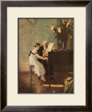 The First Piano Lesson Art by Jules A. Muenier