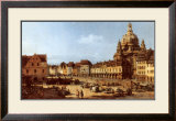 Dresden Neumarkt Prints by Bernardo Belotto