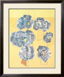 Fleurs sur Fond Jaune Posters by Max Ernst