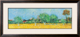 View of Arles with Irises (detail) Posters by Vincent van Gogh