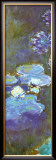 Water Lilies and Agapanthus (detail) Prints by Claude Monet