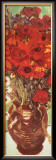 Vase with Daisies and Poppies (detail) Posters by Vincent van Gogh