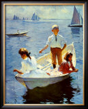 Calm Morning Posters by Frank Weston Benson