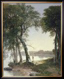 Early Morning at Cold Spring, 1850 Pôsters por Asher B. Durand Early Morning at Cold Spring, 1850 Pôsters por Asher B. Durand