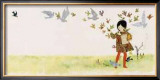 Feeding the Birds from Jennie's Hat Print by Ezra Jack Keats