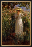 Summer's Day in the Flower Garden Pôsteres por Robert Payton Reid