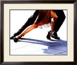 Blue Tango Prints by Michele Roohani