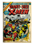 Marvel Comics Retro: The X-Men Comic Book Cover 1 (aged) Poster