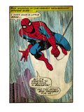 Marvel Comics Retro: The Amazing Spider-Man Comic Panel (aged) Prints