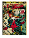 Marvel Comics Retro: The Amazing Spider-Man Comic Book Cover 123, Luke Cage - Hero for Hire (aged) Poster