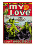 Marvel Comics Retro: My Love Comic Book Cover #14, Woodstock (aged) Posters Marvel Comics Retro: My Love Comic Book Cover #14, Woodstock (aged) Posters