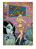 Marvel Comics Retro: My Love Comic Book Cover 2, Crying and Dancing (aged) Posters