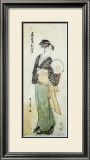 Front View of Ohisa Posters by Utamaro Kitagawa 