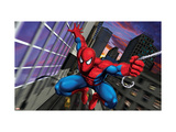 Spider-Man Swinging through the City Plakaty Spider-Man Swinging through the City Plakaty