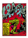 Marvel Comics Retro: The Incredible Hulk Comic Panel, Rage and Crash (aged) Plakaty Marvel Comics Retro: The Incredible Hulk Comic Panel, Rage and Crash (aged) Plakaty