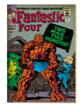 Marvel Comics Retro: Fantastic Four Family Comic Book Cover 51 (aged) Kunstdrucke