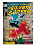 Marvel Comics Retro: Silver Surfer Comic Book Cover #8, the Ghost (aged) Plakaty Marvel Comics Retro: Silver Surfer Comic Book Cover #8, the Ghost (aged) Plakaty