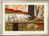 Serengeti Elephants Prints by Joseph Poirier