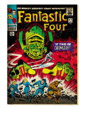 Marvel Comics Retro: Fantastic Four Family Comic Book Cover #49, If This Be Doomsday! (aged) Plakaty Marvel Comics Retro: Fantastic Four Family Comic Book Cover #49, If This Be Doomsday! (aged) Plakaty