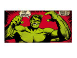 Marvel Comics Retro: The Incredible Hulk Comic Panel (aged) Posters Marvel Comics Retro: The Incredible Hulk Comic Panel (aged) Posters
