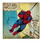 Marvel Comics Retro: The Amazing Spider-Man Comic Panel (aged) Posters