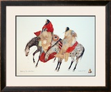 Waiting, The White Moon Print by Carol Grigg