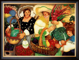 Farmer's Market Poster by Linda Carter Holman