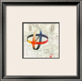 Sphere of Colorful Bands, c.1919-20 Prints by Johannes Itten