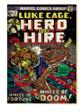 Marvel Comics Retro: Luke Cage, Hero for Hire Comic Book Cover 11 (aged) Prints