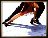 Blue Tango Art by Michele Roohani
