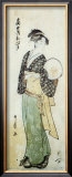 Front View of Ohisa Print by Utamaro Kitagawa 
