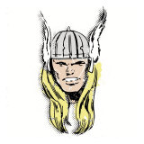 Marvel Comics Retro: The Mighty Thor (aged) Poster